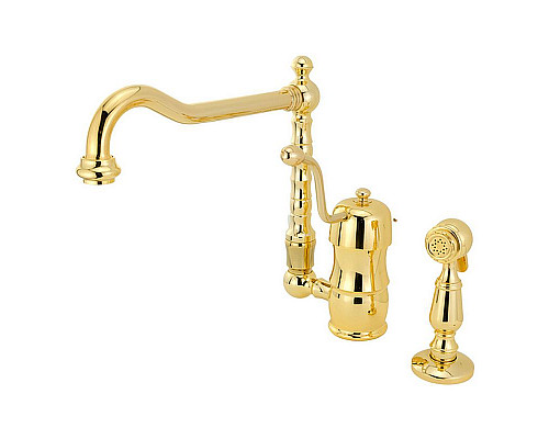 Заказать Смеситель для кухни Migliore Queen Nostalgia 18283 Золото в магазине сантехники Santeh-Crystal.ru
