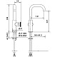Купить Смеситель для раковины Migliore Reversa 28207 Золото в магазине сантехники Santeh-Crystal.ru