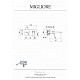 Заказать Смеситель для раковины Migliore Tenesi 25422 Хром в магазине сантехники Santeh-Crystal.ru