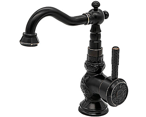 Приобрести Смеситель для раковины Milacio Pekin MC.501.BBR Черная бронза в магазине сантехники Santeh-Crystal.ru