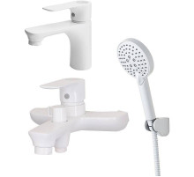 Комплект смесителей Orange Aristo M19-311W Белый