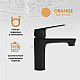 Купить Смеситель для раковины Orange Aristo M19-021b Черный матовый в магазине сантехники Santeh-Crystal.ru