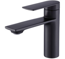 Смеситель для раковины Orange Berni M09-021b Черный матовый