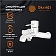 Купить Смеситель для ванны Orange Karl M05-100cr Хром в магазине сантехники Santeh-Crystal.ru