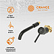 Приобрести Смеситель для раковины Orange Karl M05-722b Черный в магазине сантехники Santeh-Crystal.ru