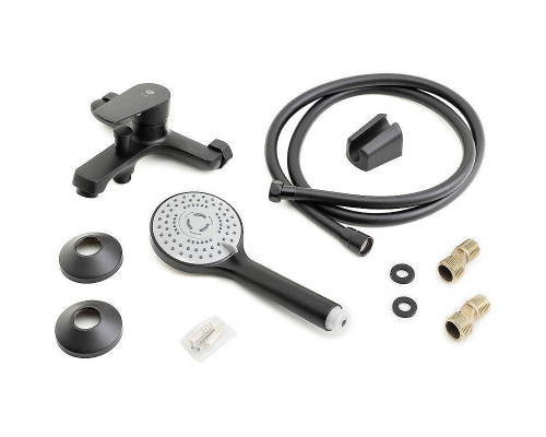 Приобрести Смеситель для ванны Orange Loop M26-100B Черный в магазине сантехники Santeh-Crystal.ru