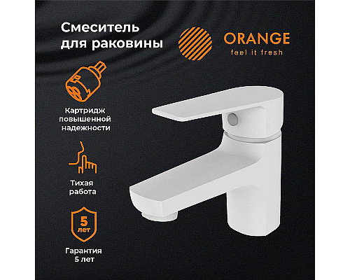 Santeh-Crystal.ru: Смеситель для раковины Orange Loop M26-021W Белый Заказать Смеситель для раковины Orange Loop M26-021W Белый в магазине сантехники Santeh-Crystal.ru