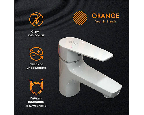 Santeh-Crystal.ru: Смеситель для раковины Orange Loop M26-021W Белый Заказать Смеситель для раковины Orange Loop M26-021W Белый в магазине сантехники Santeh-Crystal.ru