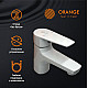 Заказать Смеситель для раковины Orange Loop M26-021W Белый в магазине сантехники Santeh-Crystal.ru