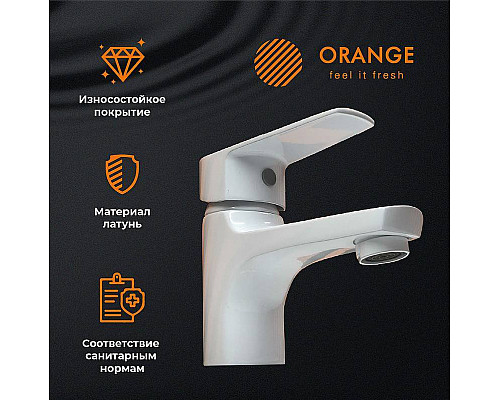 Santeh-Crystal.ru: Смеситель для раковины Orange Loop M26-021W Белый Заказать Смеситель для раковины Orange Loop M26-021W Белый в магазине сантехники Santeh-Crystal.ru