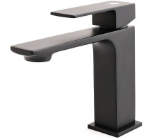 Смеситель для раковины Orange Lutz M04-021b Черный