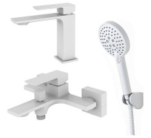 Комплект смесителей Orange Lutz M04-311w Белый