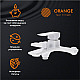 Купить Комплект смесителей Orange Lutz M04-311w Белый в магазине сантехники Santeh-Crystal.ru