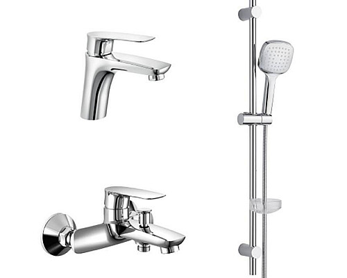 Купить Комплект смесителей Orange Mari M07-311cr Хром в магазине сантехники Santeh-Crystal.ru