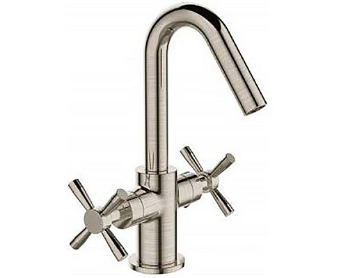 Купить Смеситель для раковины Orange Mia M34-011Ni Никель в магазине сантехники Santeh-Crystal.ru