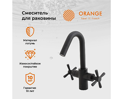 Santeh-Crystal.ru: Смеситель для раковины Orange Mia M34-011B Черный матовый Заказать Смеситель для раковины Orange Mia M34-011B Черный матовый в магазине сантехники Santeh-Crystal.ru