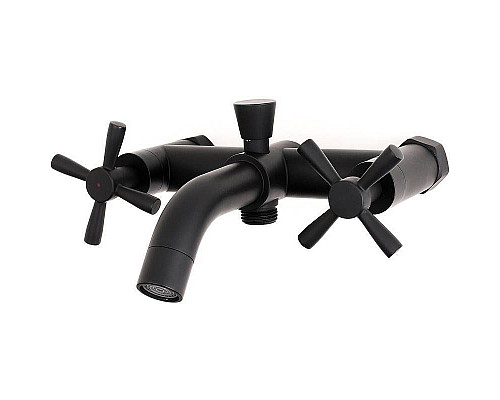 Заказать Смеситель для ванны Orange Mia M34-300B Черный в магазине сантехники Santeh-Crystal.ru