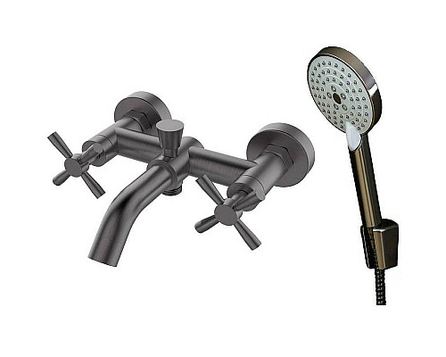 Заказать Смеситель для ванны Orange Mia M34-300gr Графит в магазине сантехники Santeh-Crystal.ru