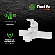 Заказать Смеситель для ванны Orange OneLife P02-100w Белый в магазине сантехники Santeh-Crystal.ru