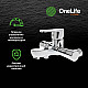 Приобрести Смеситель для ванны Orange OneLife P05-100cr Хром в магазине сантехники Santeh-Crystal.ru
