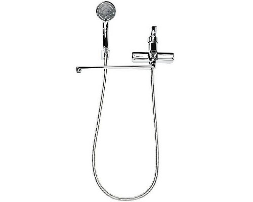 Купить Смеситель для ванны Orange Prim M42-211cr универсальный Хром в магазине сантехники Santeh-Crystal.ru