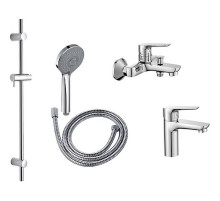 Комплект смесителей Orange Pro M44-311cr Хром