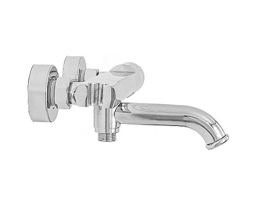 Приобрести Смеситель для ванны Orange Pure M02-100cr Хром в магазине сантехники Santeh-Crystal.ru