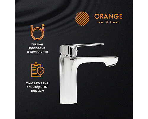 Приобрести Смеситель для раковины Orange Sofi 2.0 M46-021cr Хром в магазине сантехники Santeh-Crystal.ru