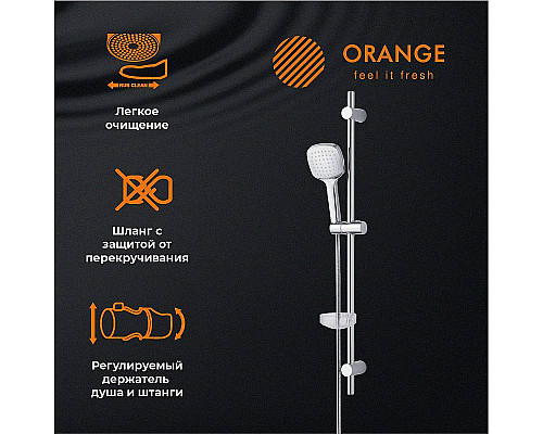 Приобрести Комплект смесителей Orange Splito M36-311cr Хром в магазине сантехники Santeh-Crystal.ru