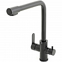 Смеситель для кухни Orange Steel M99-008b Черный Смеситель для кухни Orange Steel M99-008b Черный
