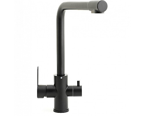 Заказать Смеситель для кухни Orange Steel M99-008b Черный в магазине сантехники Santeh-Crystal.ru