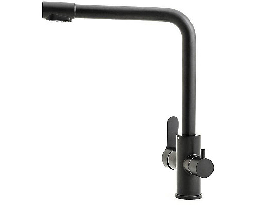 Заказать Смеситель для кухни Orange Steel M99-008b Черный в магазине сантехники Santeh-Crystal.ru