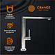 Купить Смеситель для кухни Orange Steel M99-000ni Никель в магазине сантехники Santeh-Crystal.ru