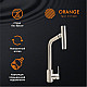 Заказать Смеситель для кухни Orange Steel M99-009ni Никель в магазине сантехники Santeh-Crystal.ru