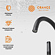 Купить Смеситель для ванны Orange Steel M99-336b Черный матовый в магазине сантехники Santeh-Crystal.ru