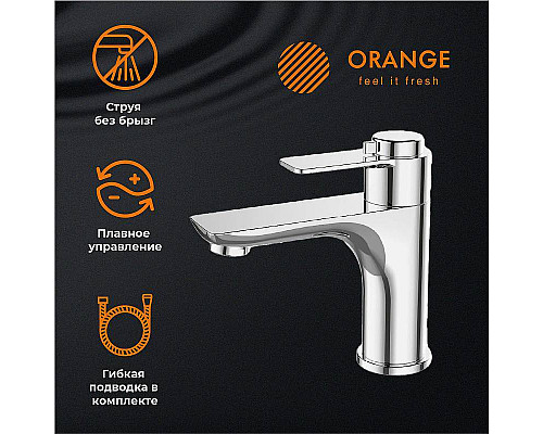 Приобрести Комплект смесителей Orange Thermo T19-311cr с термостатом Хром в магазине сантехники Santeh-Crystal.ru