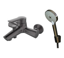 Смеситель для ванны Orange Tony M54-300gr Графит