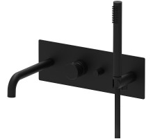 Смеситель для ванны Paffoni Jo JO001NO Черный матовый