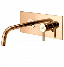 Смеситель для раковины Paffoni Light LIG101HG/M Медовое золото
