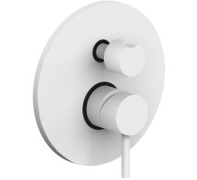 Смеситель для душа Paffoni Light LIG019BO Белый матовый