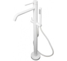 Смеситель для ванны Paffoni Light LIG032BO Белый матовый