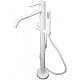 Заказать Смеситель для ванны Paffoni Light LIG032BO Белый матовый в магазине сантехники Santeh-Crystal.ru