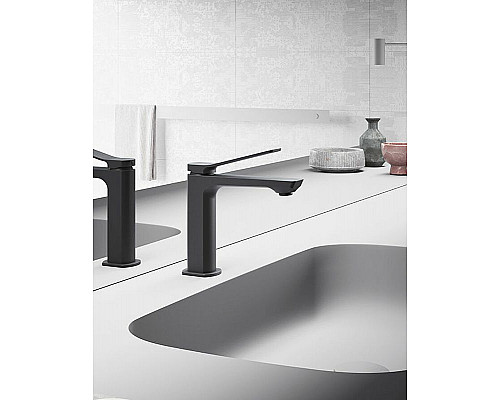 Заказать Смеситель для раковины Paffoni Tilt TI071NO Черный матовый в магазине сантехники Santeh-Crystal.ru