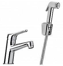 Смеситель для раковины Paini Bios 05 05CR205/574 с гигиеническим душем Хром