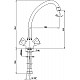 Заказать Смеситель для кухни Paini Classica BKCR570AEFFKM Хром в магазине сантехники Santeh-Crystal.ru