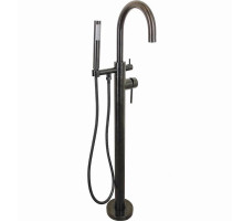 Смеситель для ванны Paini Cox 78PZ136LM Черный матовый