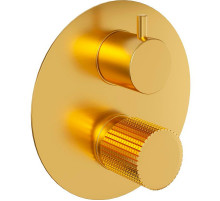 Смеситель для душа Paini Cox Grip 7GPJ6911 Золото матовое