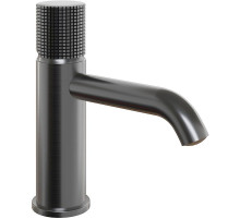 Смеситель для раковины Paini Cox Grip 7GPZ205O Черный матовый