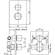 Заказать Смеситель для душа Paini Dax-R 84CR691TH Хром в магазине сантехники Santeh-Crystal.ru