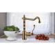 Приобрести Смеситель для кухни Paini Duomo 88F3572KM Старая бронза в магазине сантехники Santeh-Crystal.ru